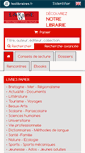 Mobile Screenshot of librairieravy.fr